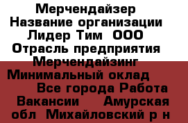 Мерчендайзер › Название организации ­ Лидер Тим, ООО › Отрасль предприятия ­ Мерчендайзинг › Минимальный оклад ­ 27 800 - Все города Работа » Вакансии   . Амурская обл.,Михайловский р-н